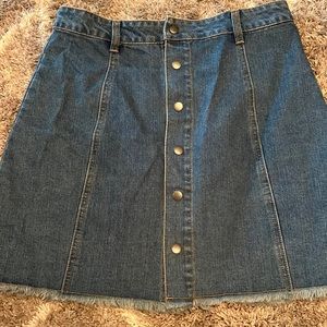 Blue Jean skirt